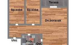 Trosoban stan, Novi Sad, Telep, prodaja, 62m2, 149350e, id1007239
